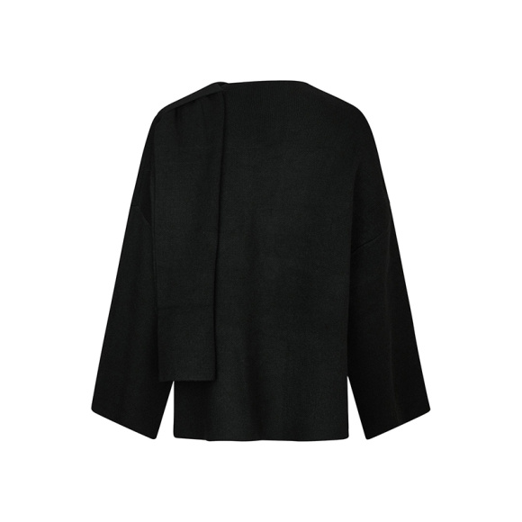 Neo Noir - Neo Noir Wals Knit Scarf Bluse