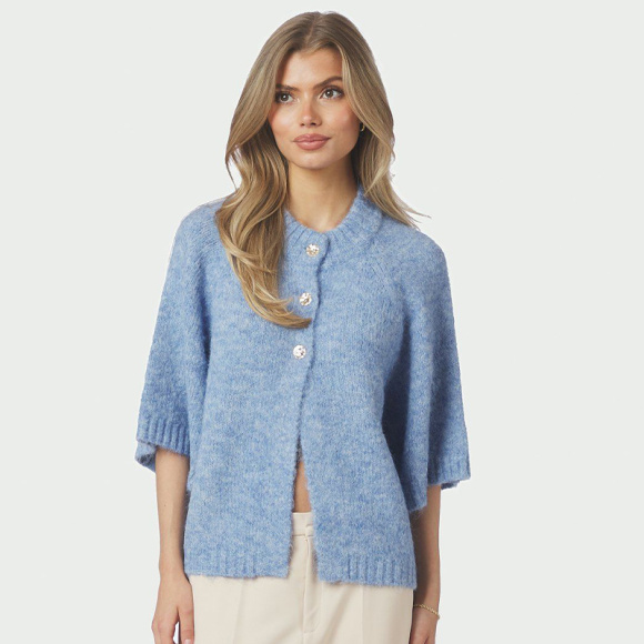 Neo Noir - Neo Noir Benuta Fluffy Cardigan 