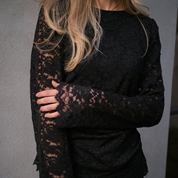 Neo Noir - Neo Noir Lenida Blondebluse 