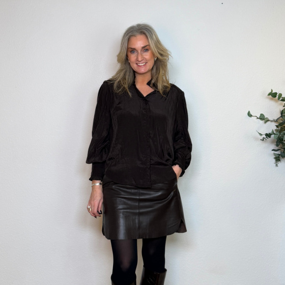 Ivy - Ivy Cph Kylie Leather Mini Nederdel