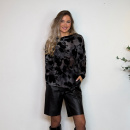 Black Colour - Black Colour Ilma Mesh Bluse Black Colour - Black Colour Ilma Mesh Bluse