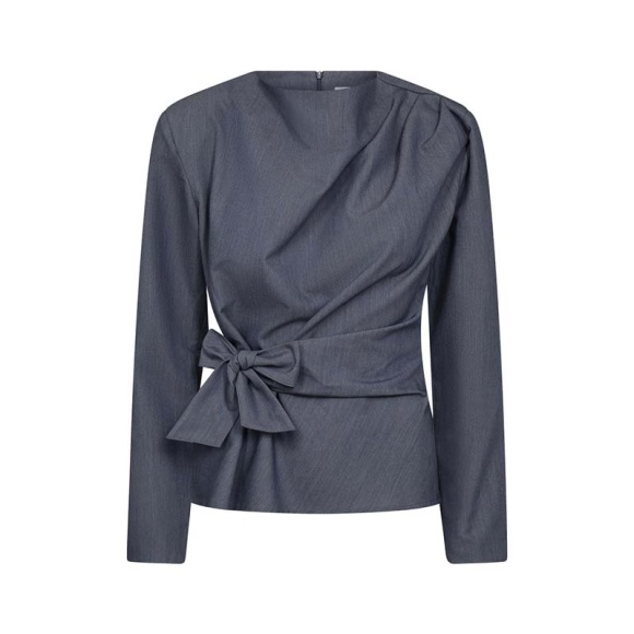 Co'couture - Co'couture Tenga Pleat Bluse 