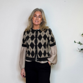 Neo Noir Allestar Strik Cardigan Neo Noir Allestar Strik Cardigan