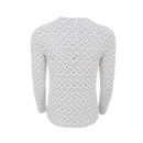 Black Colour - Black Colour Blair Mesh Bluse 