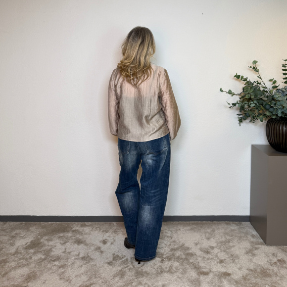 Co'couture - Co'couture Conny Drape Bluse 