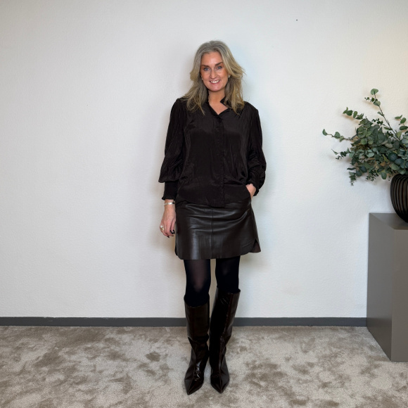 Ivy - Ivy Cph Kylie Leather Mini Nederdel