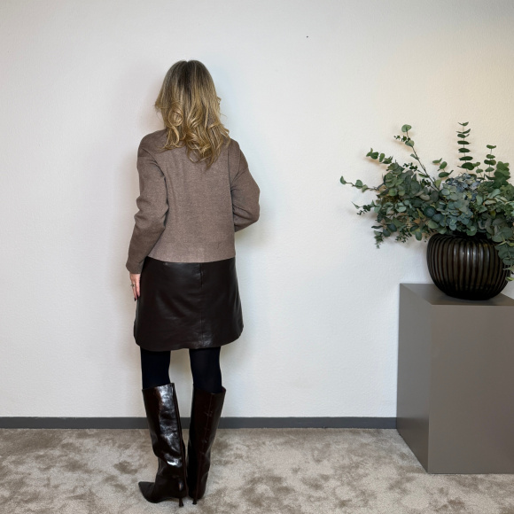 Ivy - Ivy Cph Kylie Leather Mini Nederdel