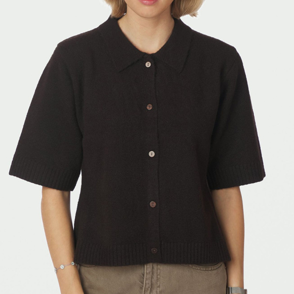 Neo Noir - Neo Noir Cunna Strik Bluse