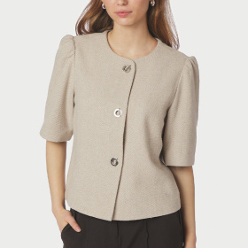 Neo Noir Xanthe Herringbone Jakke