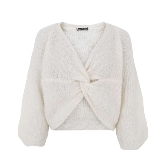 Black Colour - Black Colour Bjørk Cross Jumper Strik 