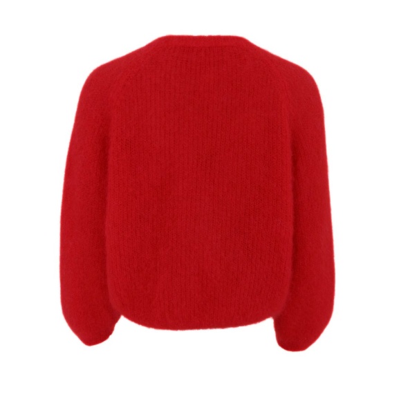 Black Colour - Black Colour Bjørk Cross Jumper Strik 