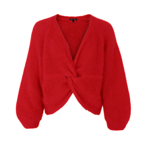 Black Colour - Black Colour Bjørk Cross Jumper Strik 