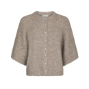 Neo Noir - Neo Noir Amaya Fluffy Cardigan Neo Noir - Neo Noir Amaya Fluffy Cardigan