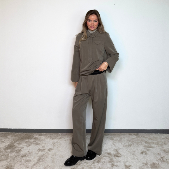 Co'couture - Co'coutur Tanga Tie Bluse 