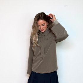 Co'coutur Tanga Tie Bluse 