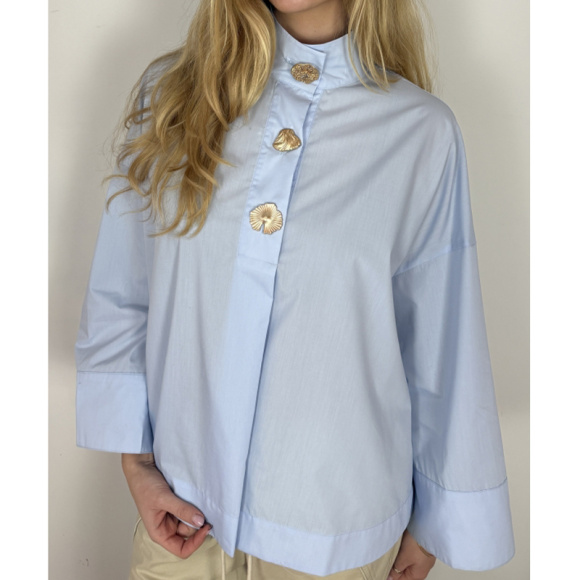 Continue - Continue Klara High Bluse 