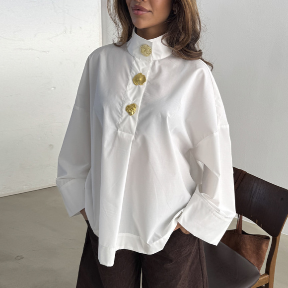 Continue - Continue Klara High Bluse 