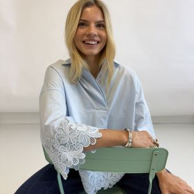 Continue Klara Embroidery Bluse 