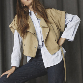 Co'couture Kesha Cargo Vest 