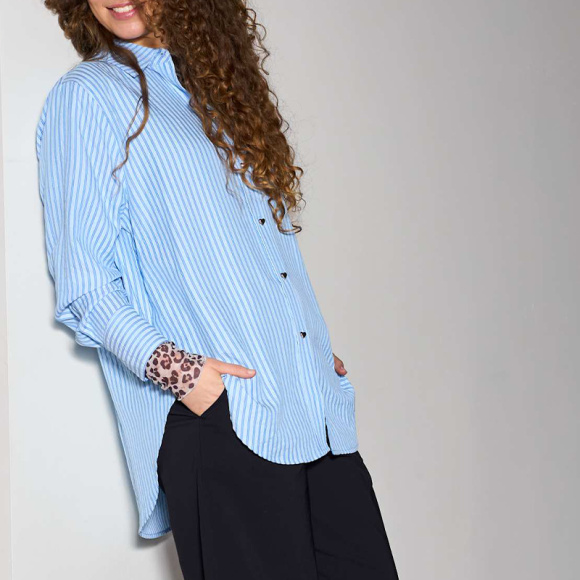 Black Colour - Black Colour BCAnnie Shimmer Meshbluse 