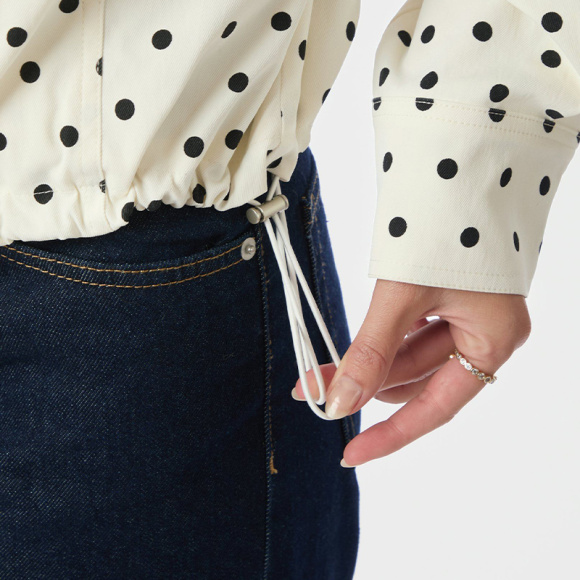 Neo Noir - Neo Noir Callisa Dot Jakke 