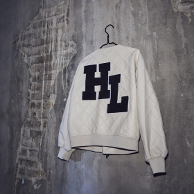 Haute L'amitie Quilt PU Bomber Jakke 