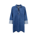 Black Colour - Black Colour Izzy Denim Tunika Kjole  