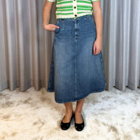 Mos Mosh Leala Denim Nederdel 