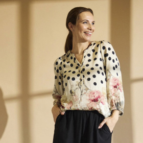 In Front Pauline Bluse 