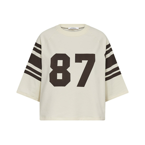 Co'couture Ely 87 Sweatshirt, Farve: Bone/brun, Størrelse: Xl