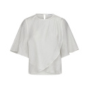 Co'couture - Co'couture Conny Drape ss Bluse 