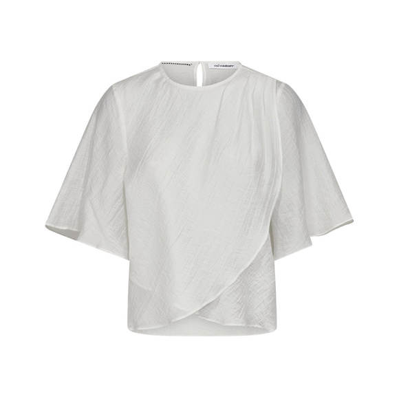 Co'couture - Co'couture Conny Drape ss Bluse 