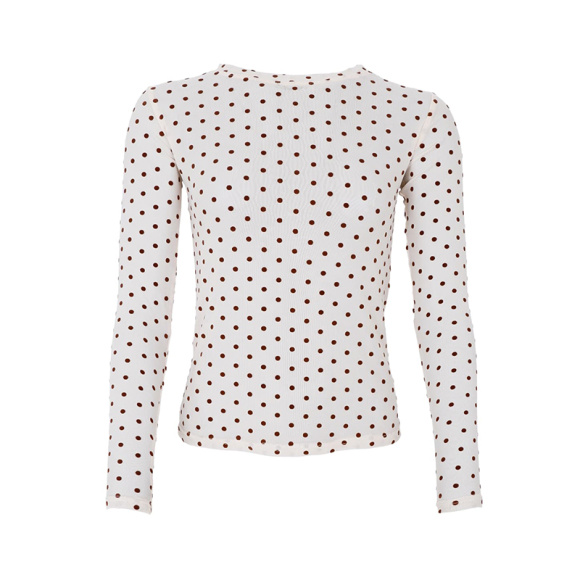 Black Colour - Black Colour Jennie Mesh Bluse 