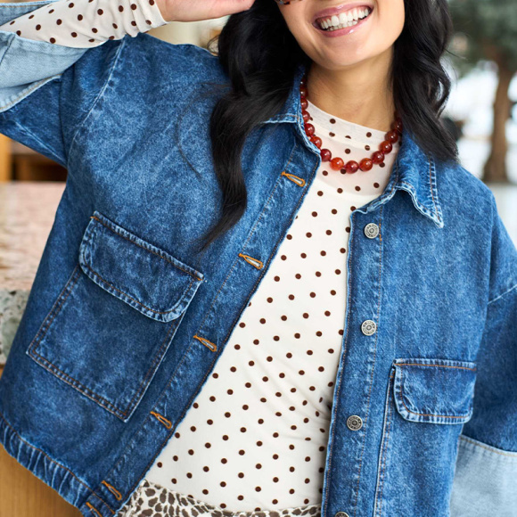 Black Colour - Black Colour Jennie Mesh Bluse 