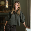 Neo Noir - Neo Noir Etta Poplin Skjorte 