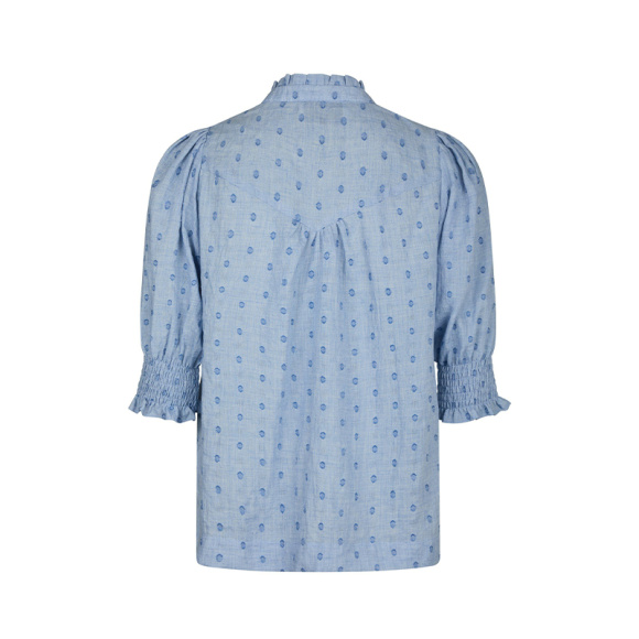Neo Noir - Neo Noir Diana Dobby Bluse 