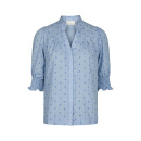 Neo Noir - Neo Noir Diana Dobby Bluse 