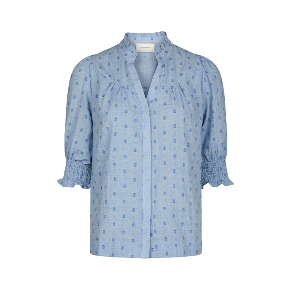 Neo Noir - Neo Noir Diana Dobby Bluse 