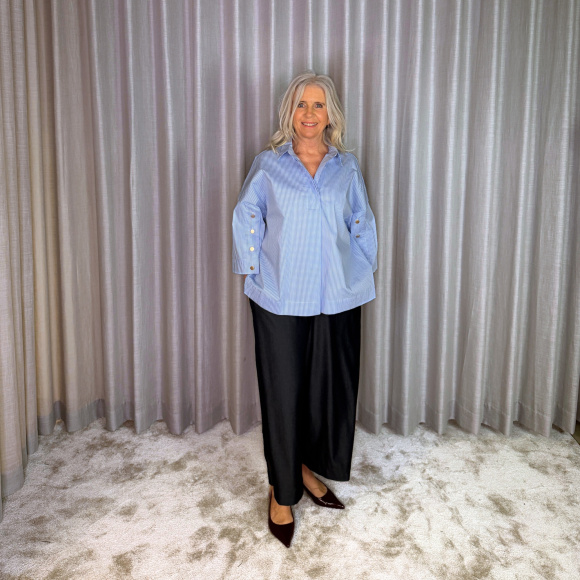Continue - Continue Klara Stripe Bluse 