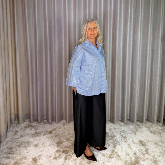 Continue - Continue Klara Stripe Bluse 