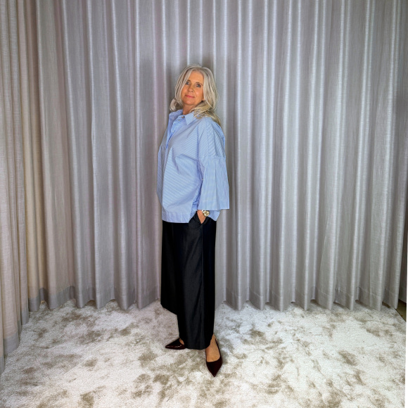 Continue - Continue Klara Stripe Bluse 