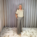 Co'couture - Co'couture Lue Pointelle Polo Strik 