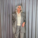 Co'couture - Co'couture Lue Pointelle Polo Strik 