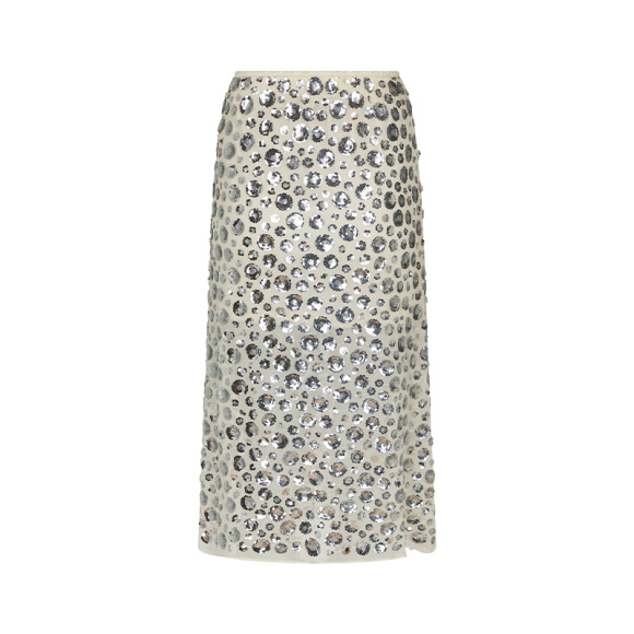 Neo Noir - Neo Noir Gilla Flower Sequins Nederdel 