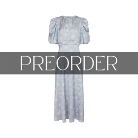 Neo Noir Kikka Faded Flower Kjole Neo Noir Kikka Faded Flower Kjole