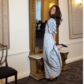 Neo Noir Kikka Faded Flower Kjole 