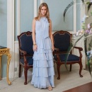 Neo Noir - Neo Noir Marli Solid Chiffon Kjole Neo Noir - Neo Noir Marli Solid Chiffon Kjole