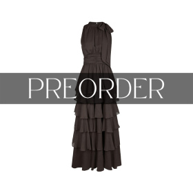 Neo Noir Marli Solid Chiffon Kjole Neo Noir Marli Solid Chiffon Kjole