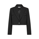 Haute L´amitié - Haute L'amitie Premiere Crop Strap Blazer Haute L´amitié - Haute L'amitie Premiere Crop Strap Blazer