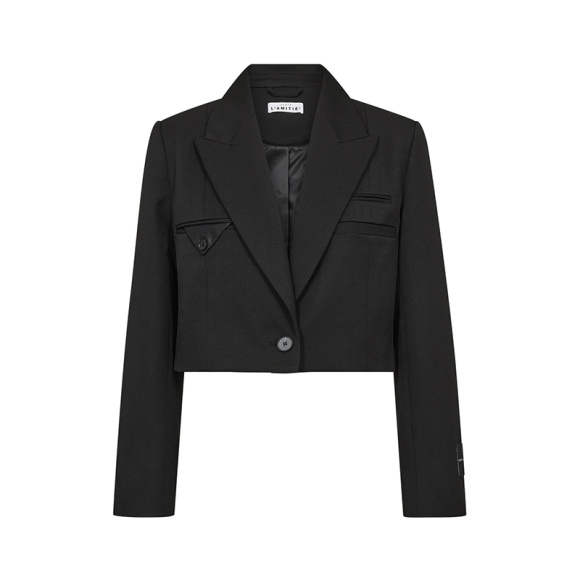 Haute L´amitié - Haute L'amitie Premiere Crop Strap Blazer 